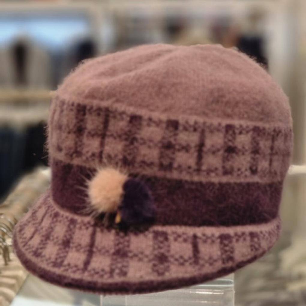 

Панама-ведро Crocodile Creek Knit Check Angora CLDWH1105