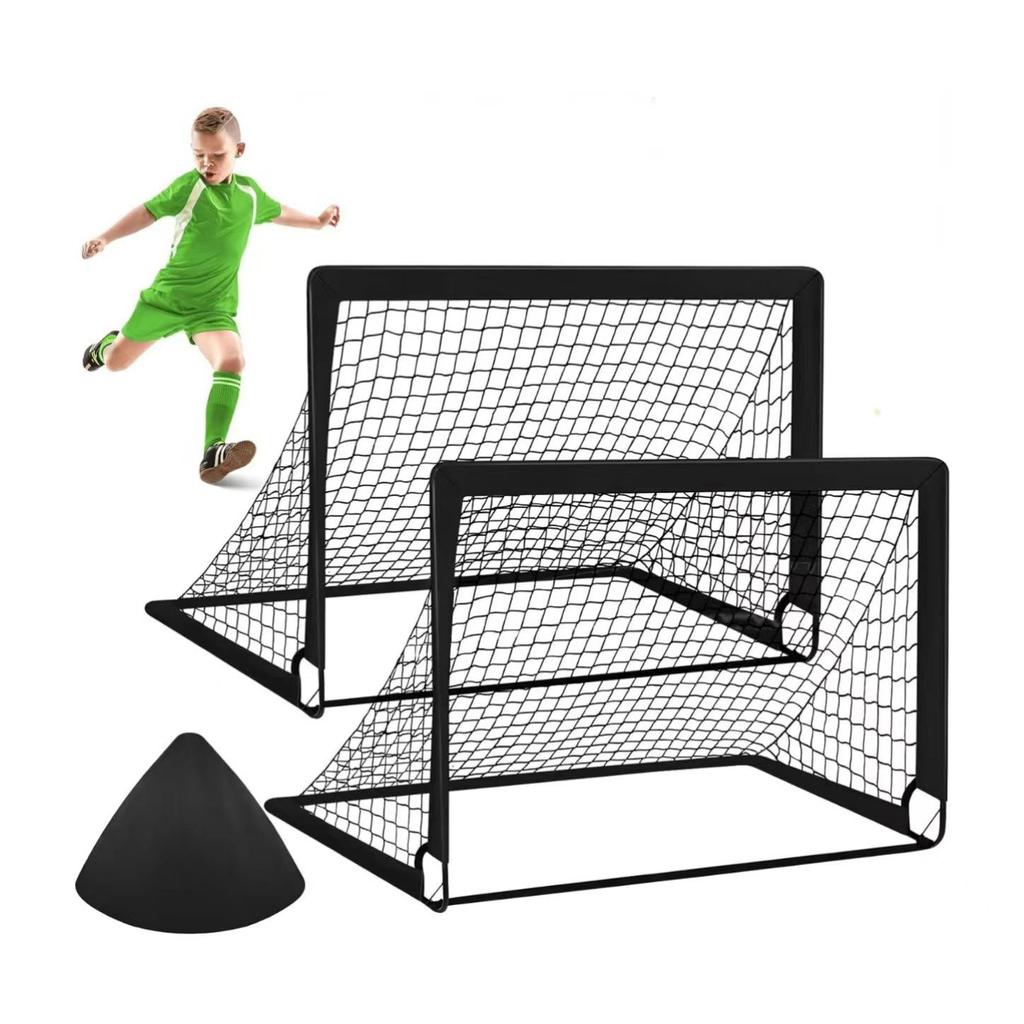 Children's Football Goal Net - Multiple Colors, Ideal for Beginners