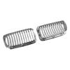 2 STÜCKE Chrom Front Nieren Grill Gitter Passend für BMW 7er E38 1994-2001