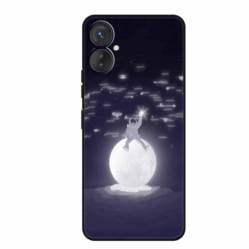 For Tecno Spark 9 Pro Case Astronaut Silicone TPU Soft Back Cover Cases For Tecno Spark9 Pro 9Pro KH7 KH7n Funda Spaceman Capa
