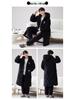 2024 Men's Quilted Winter Hooded Pajama Bathrobe - Warm, Thick Coral Fleece Outerwear