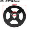 62 64 66 68 70 72 74 76 78T 80T Tooth 25H 26MM Rear Sprocket Mini Moto ATV Quad Dirt Pit Pocket Bike Chopper 47CC 49CC Parts