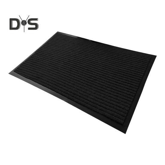 Bodenmatte mit Streifenmuster, niedriges Profil, absorbiert Feuchtigkeit, Fußmatte, Staub, rutschfeste Unterlage, hervorragende Saugfähigkeit, Eingangsbereich, Teppich für Badezimmer und Küche