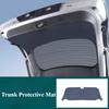For XPENG G7 Trunk Protection Sticker Tailbox Door Anti-collision Protection Pad Trunk Tailgate Mat Car Interior Accessories