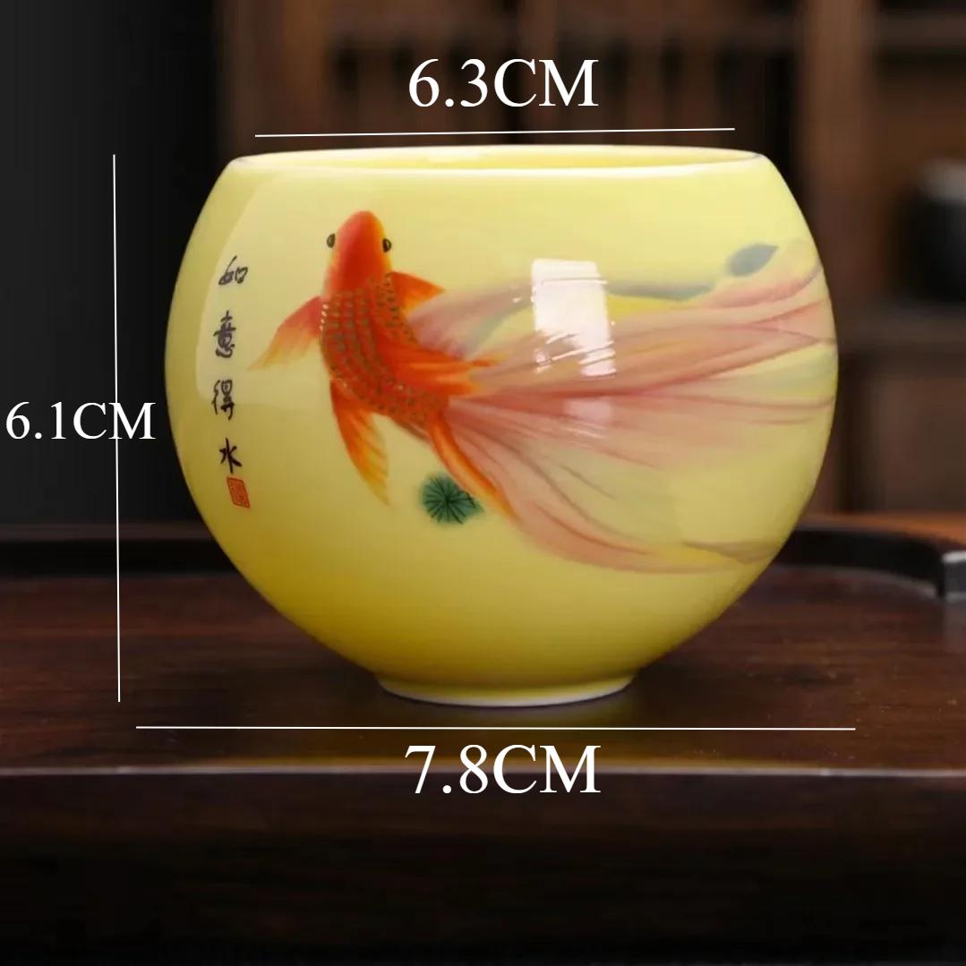 

150ml Retro Handmade Tea Set Ceramic Teacup Kitchen Accessories Porcelain Master Cup Chinese Tea Ceremony Supplies Drinkware 150ml
