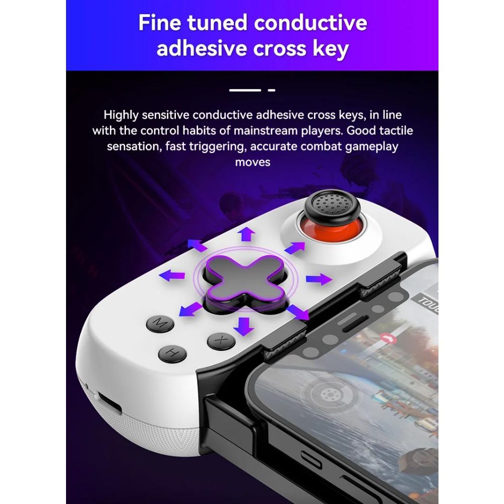Wireless BT Stretchable Game Controller for Android IOS Phones PC Devices Gamepad Joystick for PS4 PS5 Switch Xbox Console