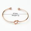 2026 Love Knot Simple Knot Ladies Gold Bracelet and Bracel Bracelets for Women Charms for Bangles