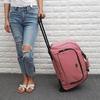 Saco de carrinho feminino grande capacidade saco de viagem bolsa de reboque saco de bagagem masculino