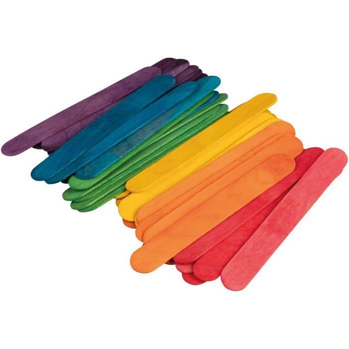 Baguettes de bricolage, FSC 100% - Colore