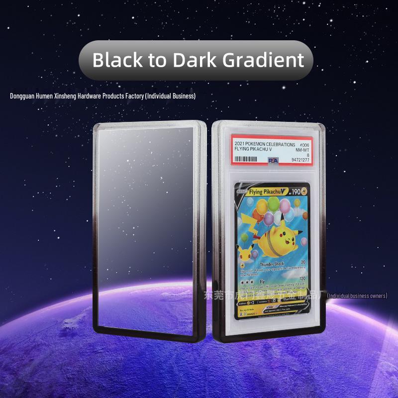 Gradient Glitter TPU Protective Sleeve for PSA/BGS Graded Game Star Cards