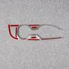 RUIQ Interior Drink Holder Cover Garnish for Toyota Crown Crossover Sport Estate SH35/Crown AZSH36W/AZSH37W/Crown (Satin Silver)