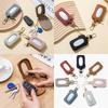 [Zikanga] Key Case, Smart Key Case, Genuine Leather, Car, Men's,