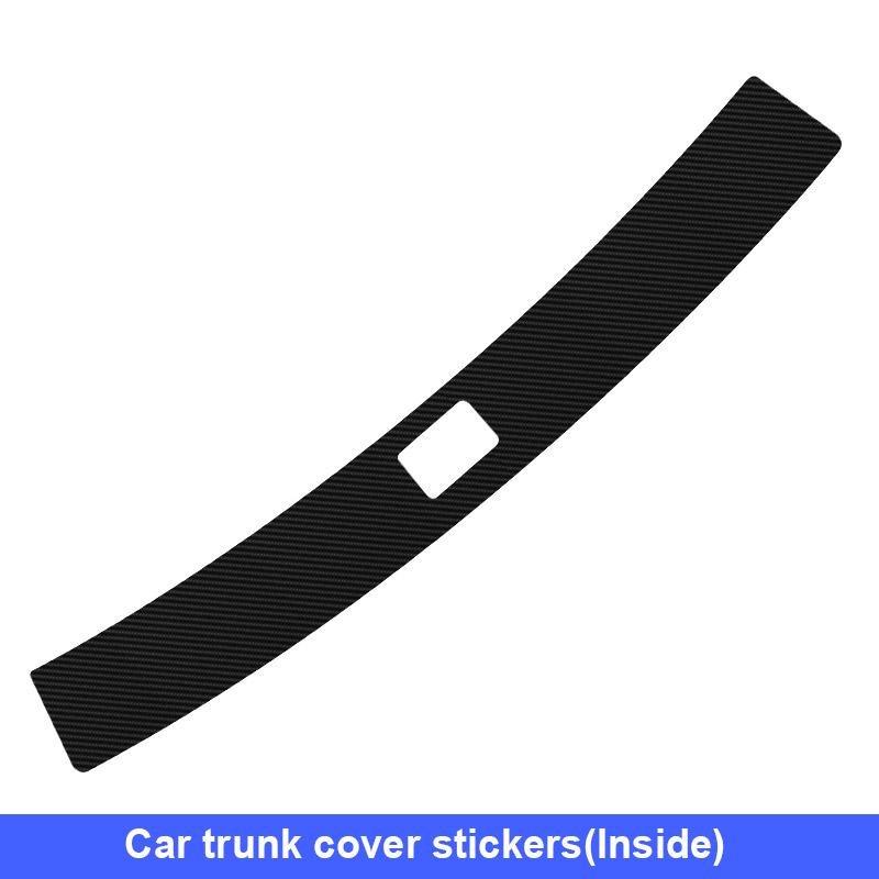 Vtear Car Interior Door Sill Stickers Cover Decoration Exterior Pad Trunk Rear Bumper Mat Accessories Parts For Voyah FREE 2024