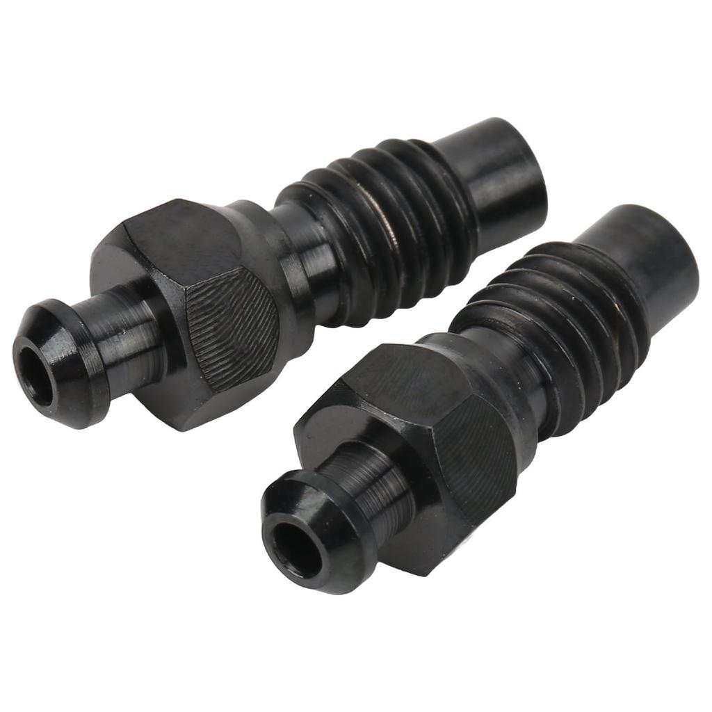 2 ks Šroub pro odvzdušnění kotoučové brzdy Titanová slitina M6 Odolnost proti korozi Olejové šrouby pro odvzdušnění kotoučů Příslušenství pro horská kola Černá