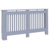 Cache-radiateur Anthracite - VidaXL - 152x19x81 cm - MDF - Espace de rangement pour livres et ornements