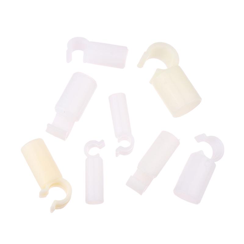 4Pcs Garden Plant Bracket Fixing Joint Mosquito Net Pole Buckle Grip Bed Curtain Cross Bar Hook Wardrobe Tent Fitting