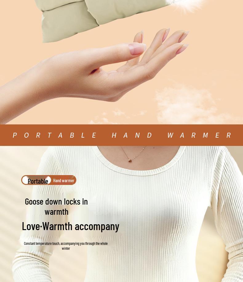 Graphene USB Rechargeable Winter Hand Warmer - Portable, Waterless, Explosion-proof Electric Heater