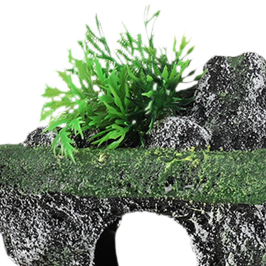 Aquarium Dekoration Schwebender Stein Aquarium Becken Landschaftsgestaltung Dekoration für Aquarium Aquarium Mikrolandschaft Aquascaping Schildkröte