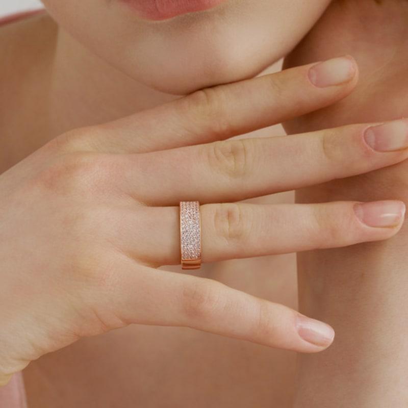 Jean Paul Clarisse [SILVER] Rich Cubic Ring JS-25-005R