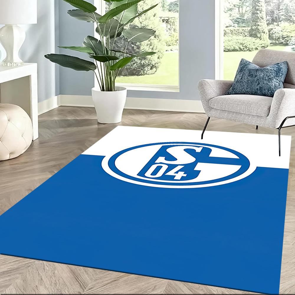 Fc Schalke2 Square rugs are a great choice for living rooms, bedrooms, home décor, and as gifts