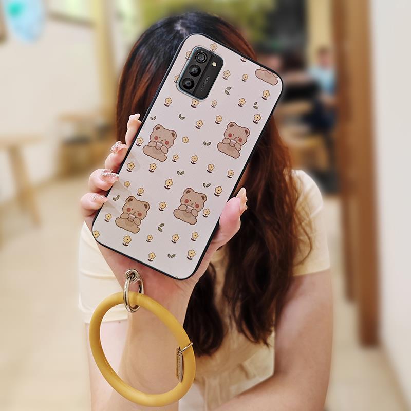 Anti-knock Bracelet Phone Case For Nokia G100 heat dissipation Back Cover Funny Solid Color Waterproof Youth Cartoon