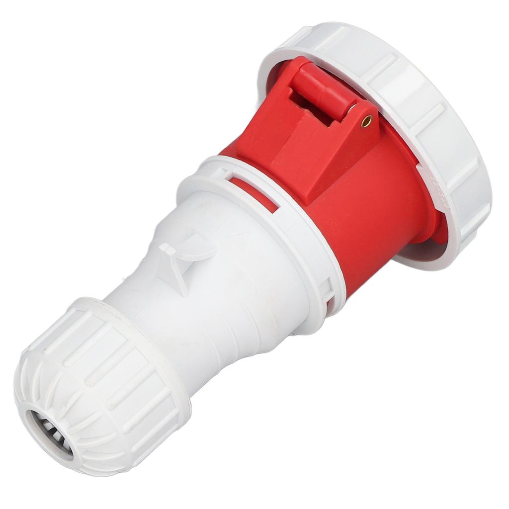 IP67 Industrial Waterproof Plug Aviation Male Cable Connector 4 Pin 3P+E AC 380415V 32A