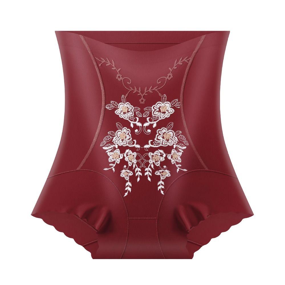 Shapewear Slimming Shaping Panties Relief Flower Pattern Butt Lifting Briefs  Female