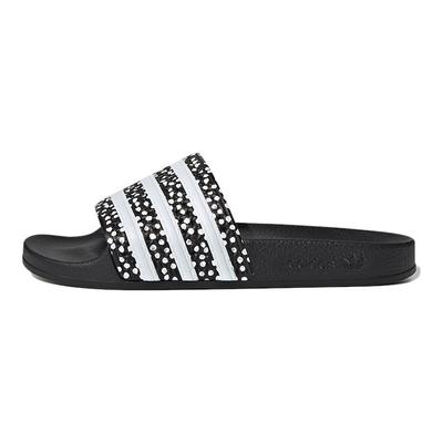 Adilette Slide Polka-Dot Women Sneakers Black Core-Black Core-White FX5923