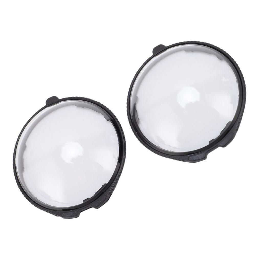 2 Pcs Lens Guard Suitable for Insta360 X5 Action Camera 9H Hardness High Transparency Panoramic Lens Protector