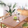 Przezroczysty obrus PCV Wodoodporny Olejoodporny Odporny na ciepło Pokrowiec ochronny na stół jadalny, biurko, blat, miękka plastikowa winylowa podkładka na stół