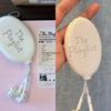 Cute Cartoon Pendant Keychain Harajuku Transparent Oval Earphone Storage Bag Portable Data Line Organizer Pouch