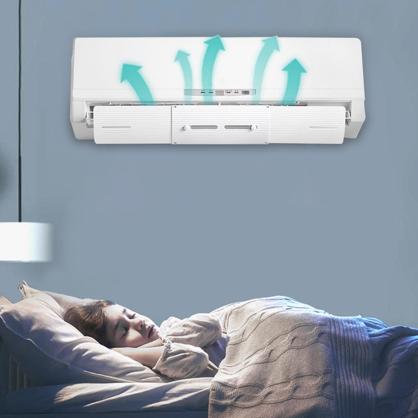 

Retractable Air Conditioner Cover Adjustable Air Conditioner Deflector Anti Direct Blowing Wind Shield Air Conditioneing