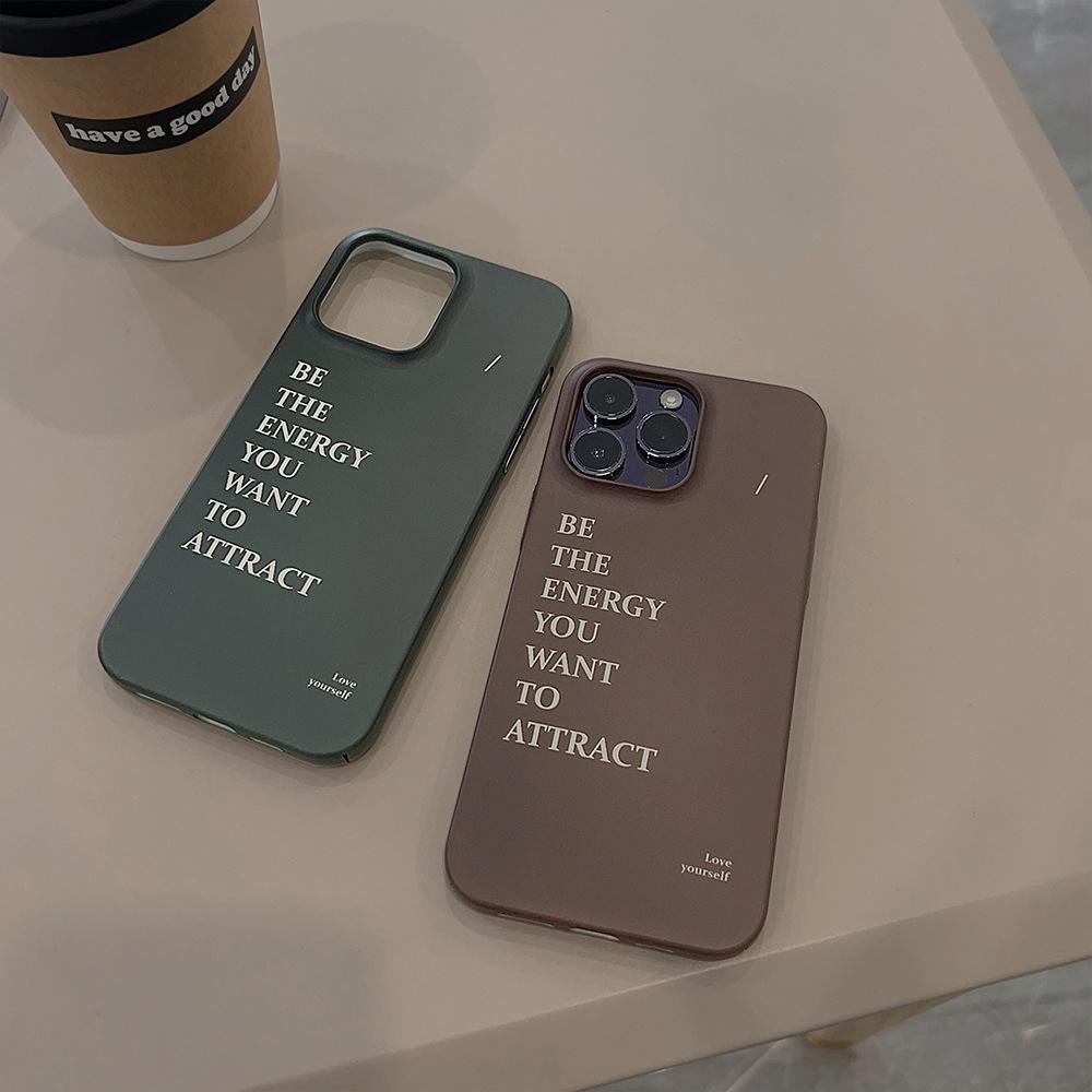 Frosted Film Shell Iphone14 Mobile Phone Case 13 Apple 15pro Max Couple 11 Simple X Suitable for 12 Sets 16