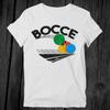 Bocce Ball Petanque Game Sport T Shirt Unisex Adult Mens Womens Gift Cool Music Fashion Top Vintage Retro Tee G371