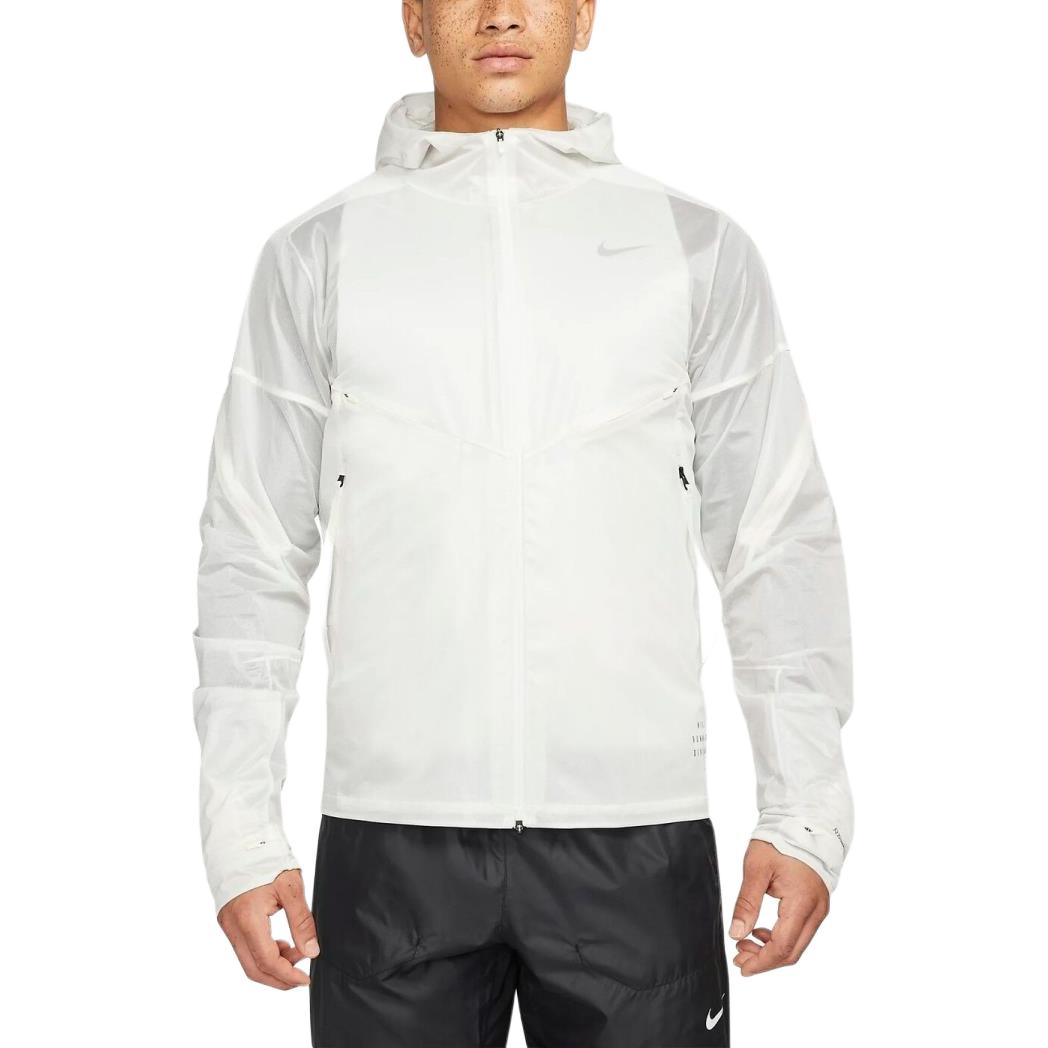 

Nike Storm-Fit Waterproof Warm Breathable Quick-Dry Durable Reflective Jacket Men Jackets White DD6133-133 XL