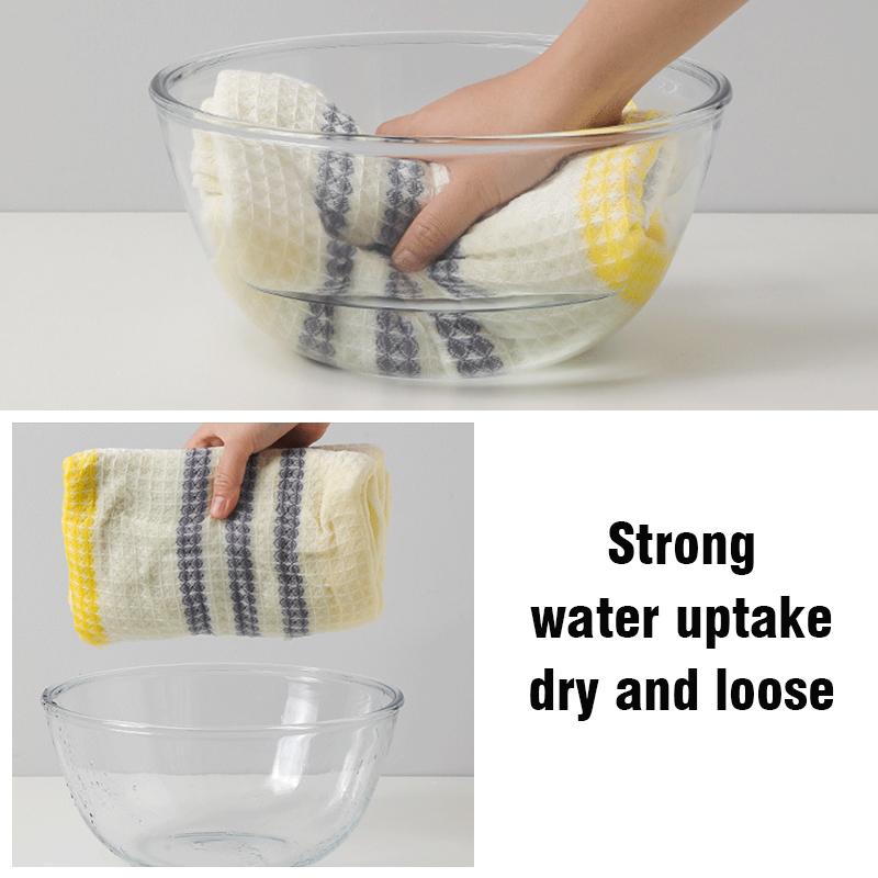 100% Cotton Bath Towel Set High Quality Striped Waffle Towel for Child Home Water Absorption Soft Washcloth 35X75CM/70X140CM