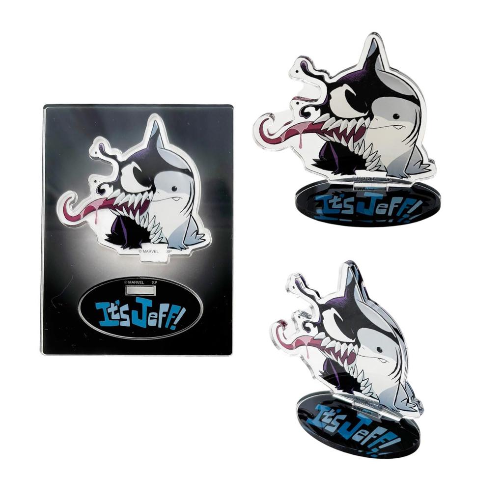 Small Planet Marvel Acrylic Blind Complete Set of 7 Rivals/Jeff/Costume Stand, Wrapped,