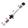 Motorcycle Bike Mount Black Fork Stem Base with 17mm 25mm Ball Head for GoPro insta360 Ball Mount Adapter Mobile Phone Holder Fuse Holders1