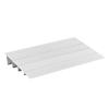 Türschwellenrampe, 115 mm Höhe, Schwellenrampe aus Aluminiumlegierung, Belastbarkeit 363 kg, Rampen für Hausstufen für Rollstuhl, Roller,