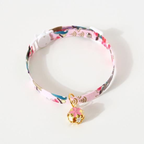 Puppy Collars Soft Cat Accessories Multicolor Adjustable Marguerite Flower Cat Collar for Pet