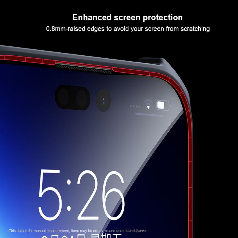 XUNDD Acrylic+TPU Phone Case for iPhone 15,Anti-scratch Protective Phone Cover