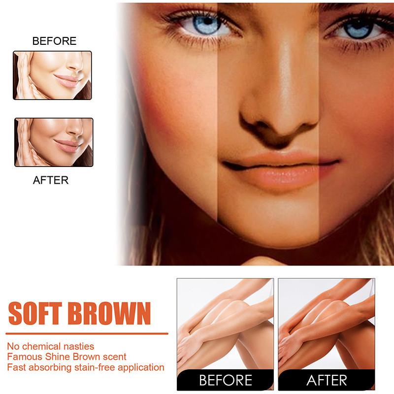 Brown Tanning Creme, Solarium Tanning Accelerator Creme, Tanning Accelerator Creme, Effective In Sun Loungers, Fast Tanning