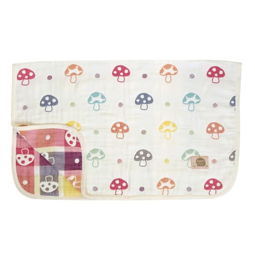 10mois  Dimoi  - Hoppetta Baby Gift Gift Set Fluffy Gauze  6-layer Gauze  Baby Sleeper 100% Cotton Newborn To Around 3 Years Old Champignon Length 58c