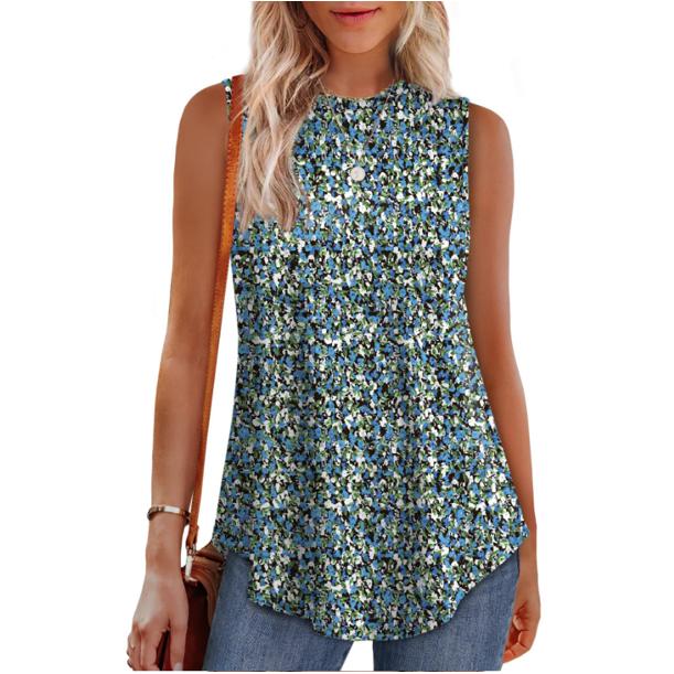 

Топы с высоким воротом для женщин, свободный крой, топ без рукавов, летняя одежда, женские туники, которые можно носить с леггинсами L