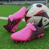 New children's football shoes men's spike football professional sports shoes women's multi-color optional non-slip sneakers