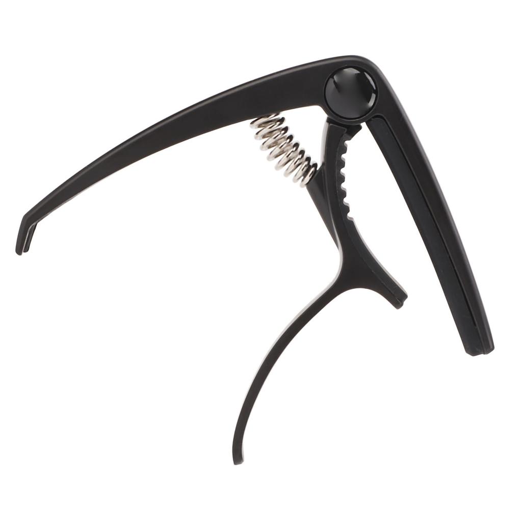 Guitar Capo Zinc Alloy Quick Tone Change Black Instrument Accessory for Bass Banjo