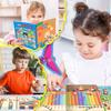 Happy Kindergarten Sticker Book No Trace No Glue Children'S Cognitive Learning Sticker Toy Quiet Book