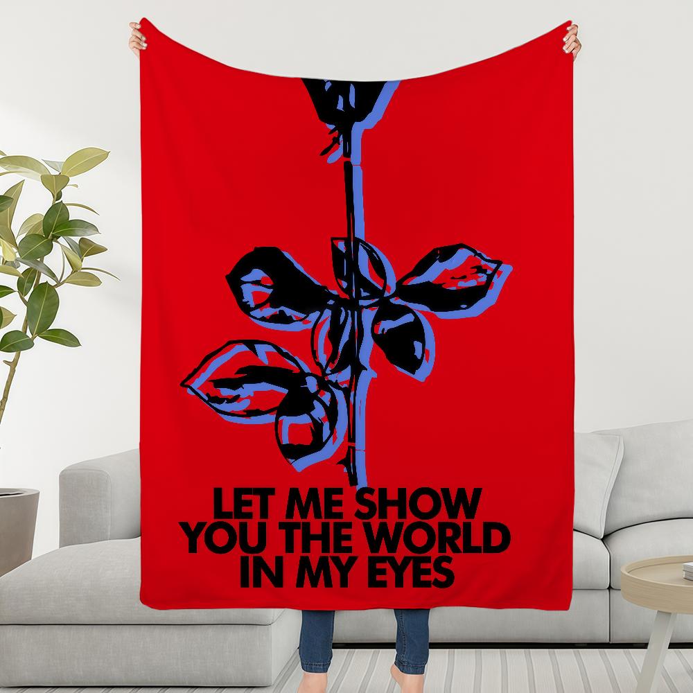 Deka přehoz Super M-ModeS-ES Mori D-DepecheS-ES Útulný plyšový obývací pokoj pohovka Memento gauč Dětské narozeninové dárky