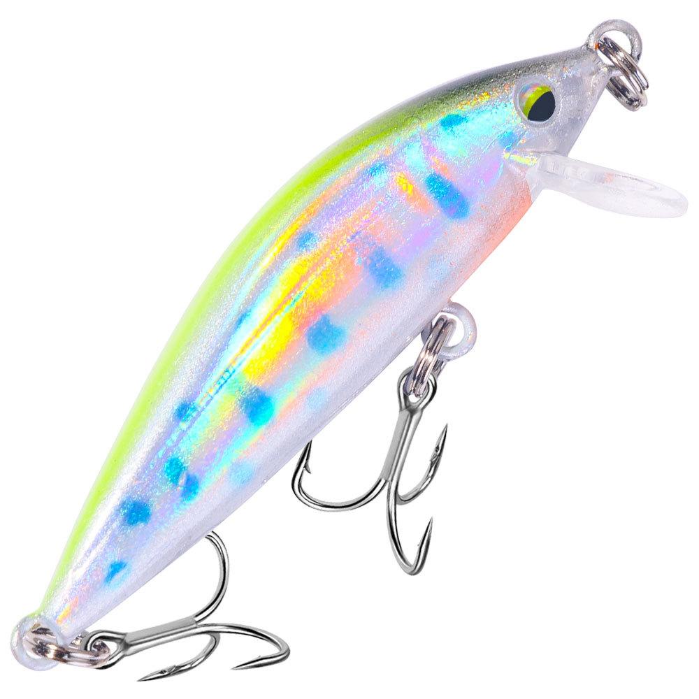 5CM3GFloating Minnow Lua Lure for Stream Fish, Special for Bass, Mandarin Fish, Topmouth Culter, Universal for All Swimming Laye