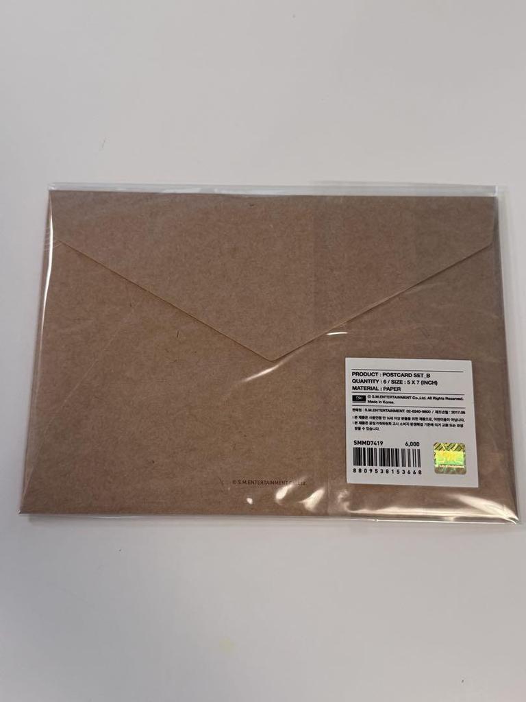 [USED] SHINee Jonghyun the letter postcard set